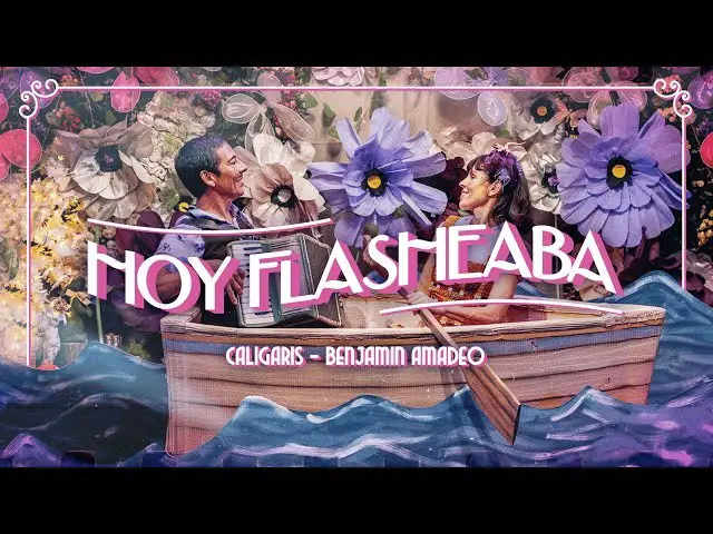 Hoy flasheaba: letra y acordes del nuevo single de Los Caligaris con Benjamín Amadeo