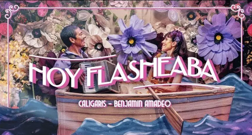 Hoy flasheaba: letra y acordes del nuevo single de Los Caligaris con Benjamín Amadeo