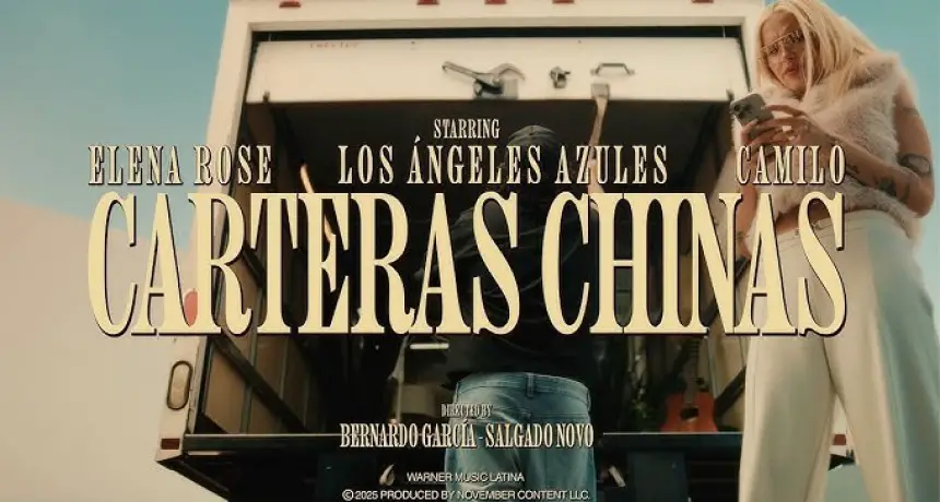 Carteras Chinas: letra y acordes del nuevo single de Elena Rose con Camilo y Los Ángeles Azules