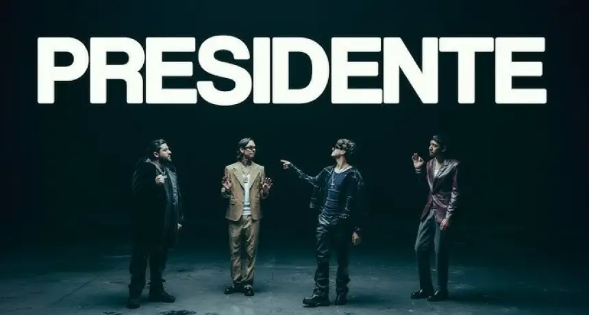 “PRESIDENTE”: Gabito Ballesteros, Natanael Cano, Luis R Conriquez y Netón Vega juntos en un explosivo nuevo single.