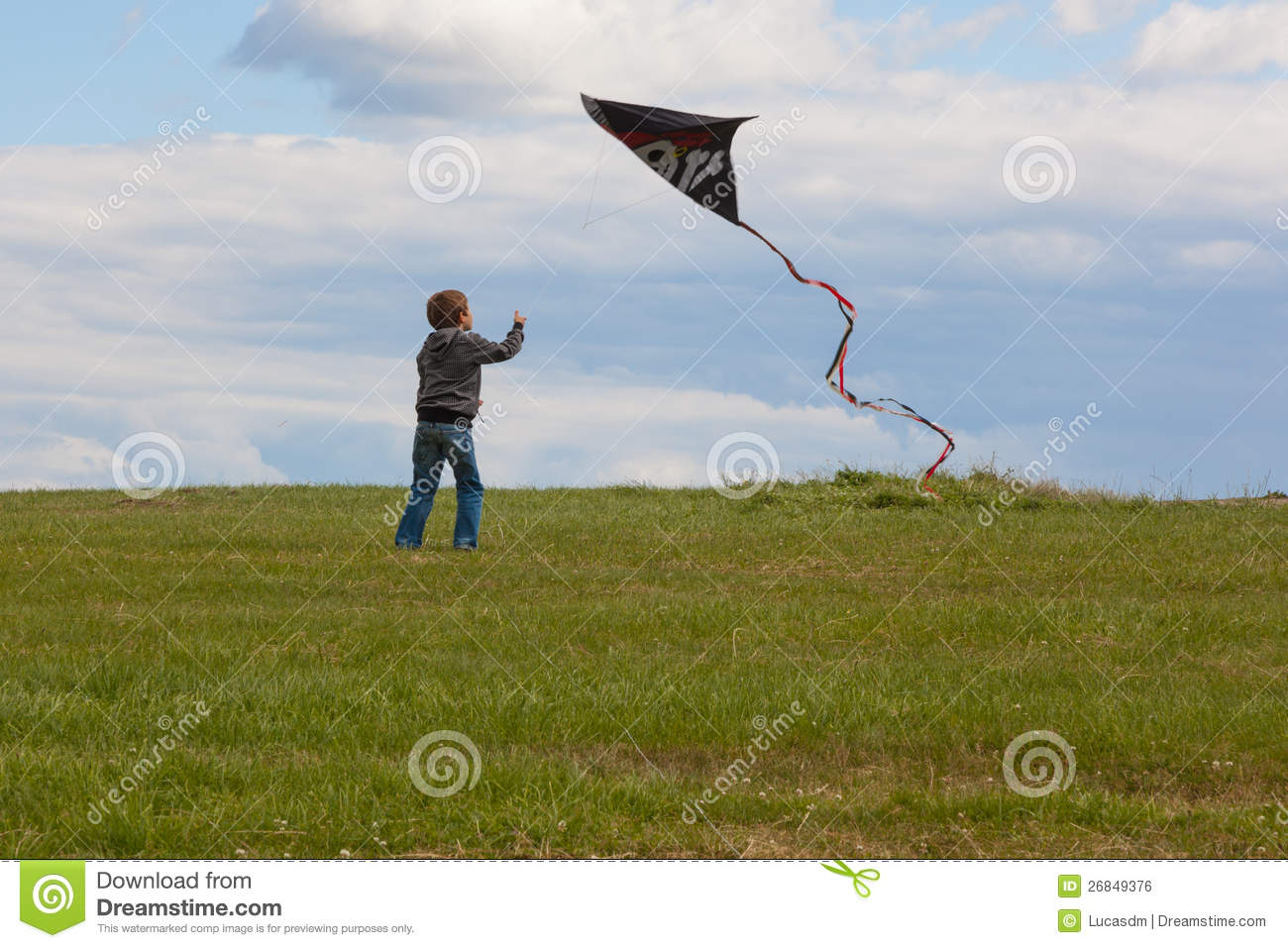A Boy and His Kite