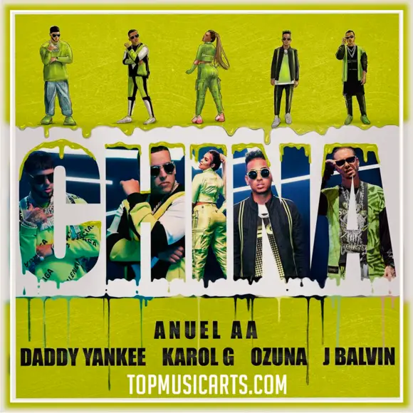 Anuel AA, Daddy Yankee, Karol G, Ozuna & J Balvin