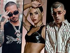 J Balvin, Dua Lipa, Bad Bunny, Tainy