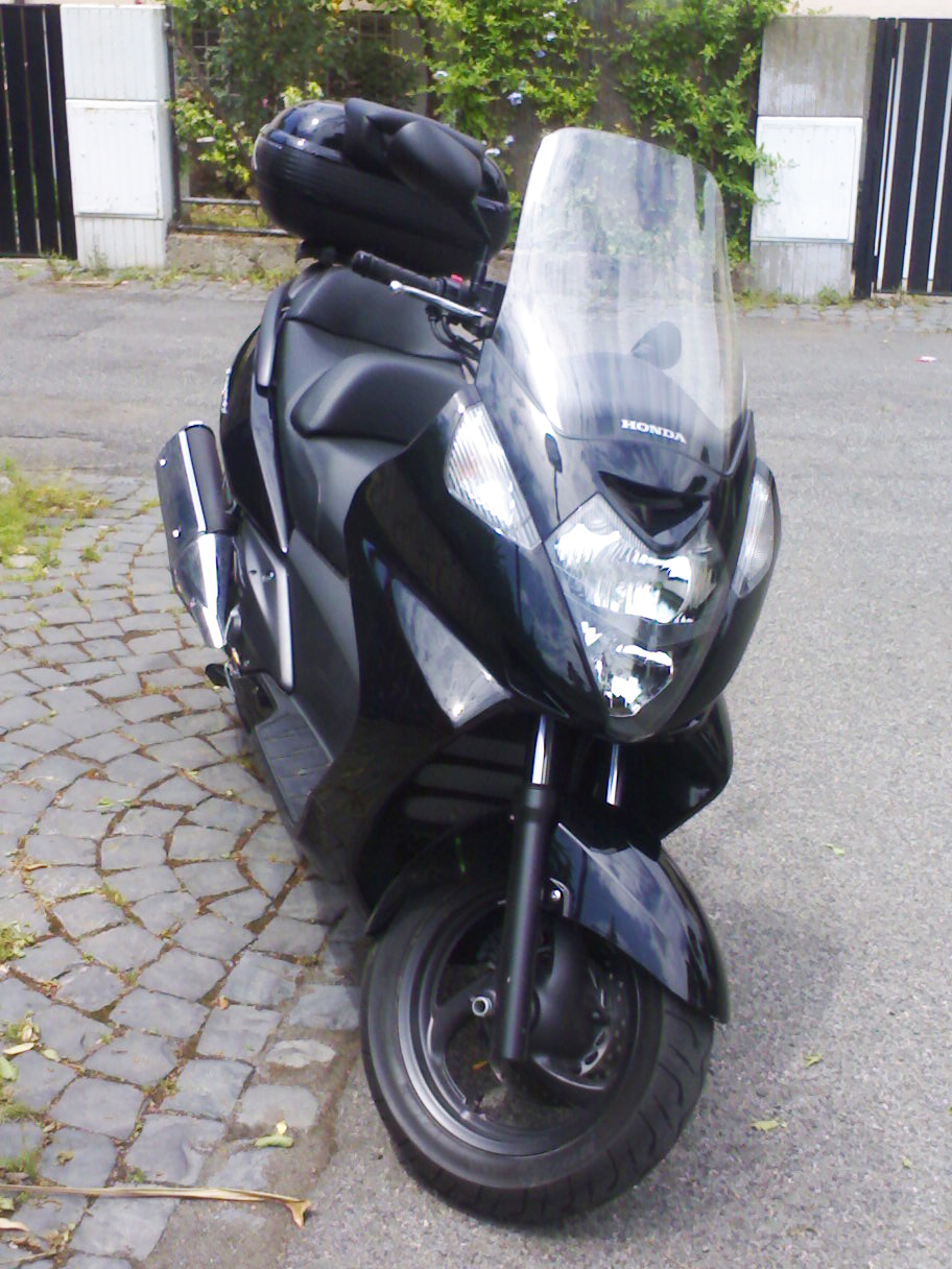 Silver Scooter